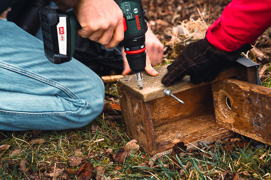 Nistkasten Reparatur